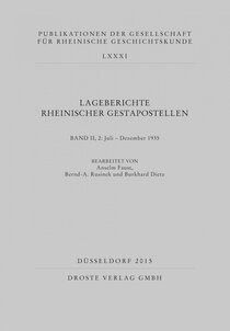 Lageberichte rheinischer Gestapostellen