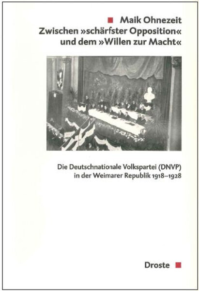 Zwischen \"schärfster Opposition\" und dem \"Willen zur Macht\"