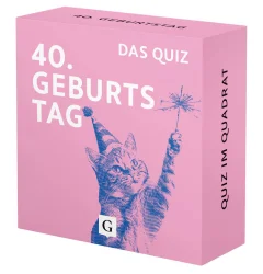 40. Geburtstag. Das Quiz